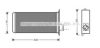 PRASCO IV6015 Heat Exchanger, interior heating